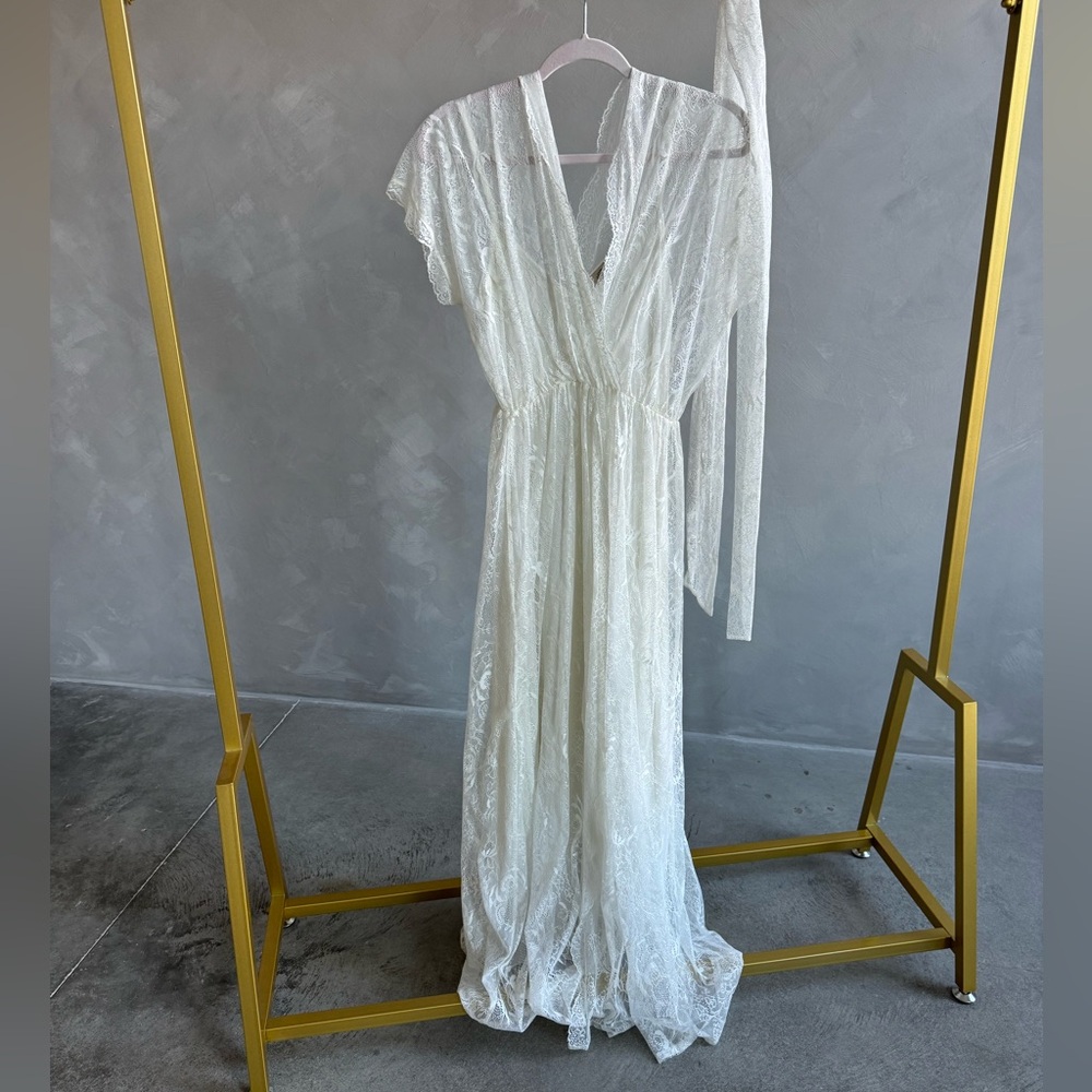 Blush street couture maxi dress - s/m